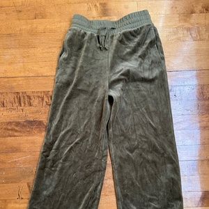 RELAXED VELOUR JOGGER PANT J Crew